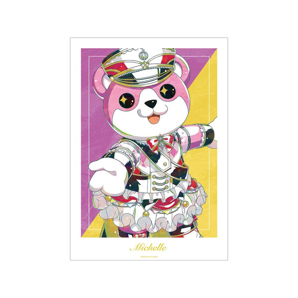 『BanG Dream!』ミッシェル Ani-Art 第6弾 A3マット加工ポスター