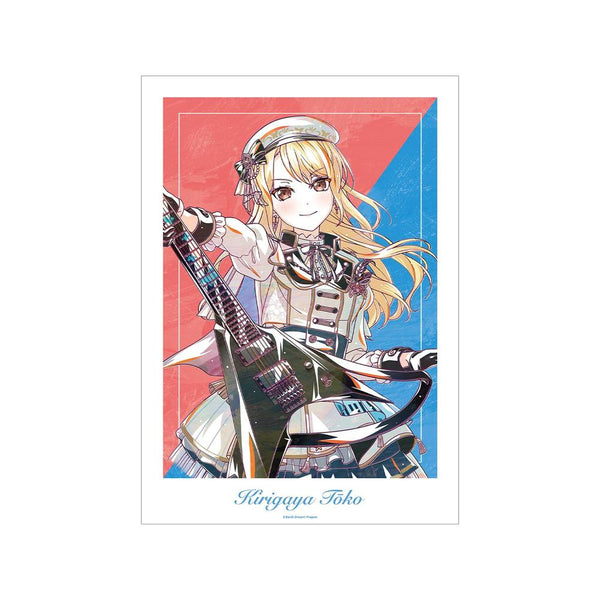 『BanG Dream!』桐ヶ谷 透子 Ani-Art 第6弾 A3マット加工ポスター【202609再販】