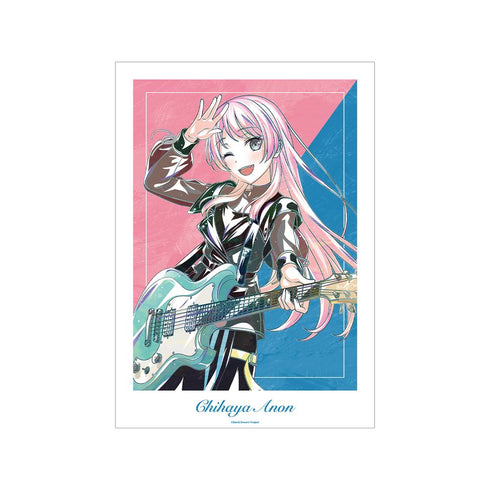 『BanG Dream!』千早 愛音 Ani-Art 第6弾 A3マット加工ポスター