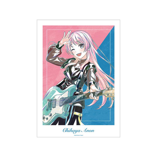 『BanG Dream!』千早 愛音 Ani-Art 第6弾 A3マット加工ポスター