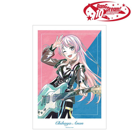 『BanG Dream!』千早 愛音 Ani-Art 第6弾 A3マット加工ポスター