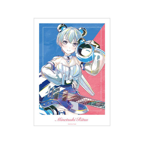 『BanG Dream!』峰月 律 Ani-Art 第6弾 A3マット加工ポスター