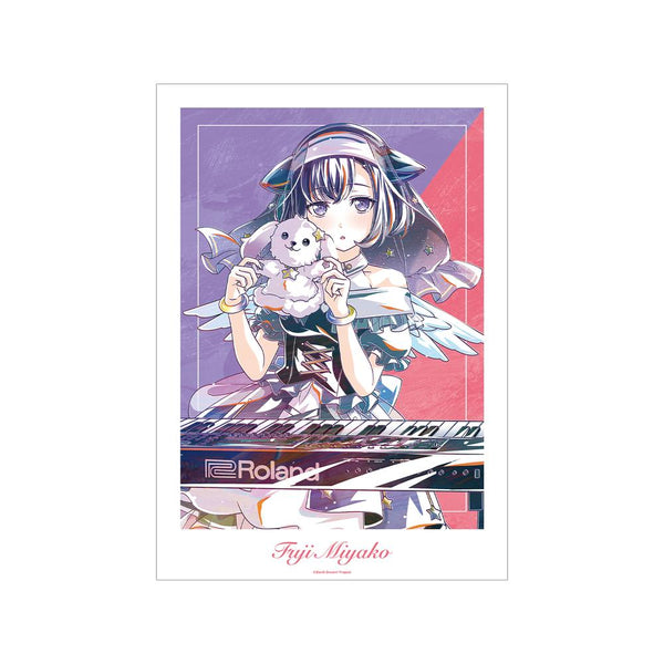 『BanG Dream!』藤 都子 Ani-Art 第6弾 A3マット加工ポスター