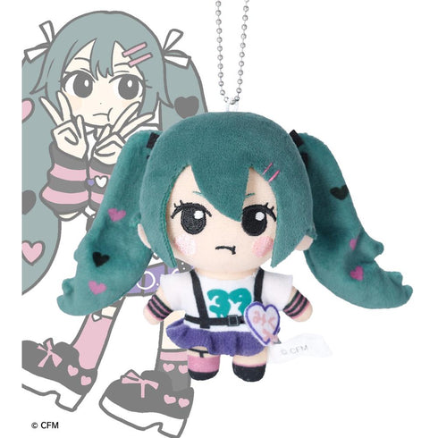 『初音ミク』初音ミク Art by coalowl ぬいぐるみマスコット ver.B