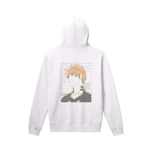 『BLEACH 千年血戦篇』黒崎一護 lette-graph バックプリントパーカーユニセックス