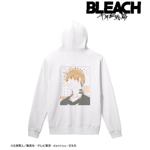 『BLEACH 千年血戦篇』黒崎一護 lette-graph バックプリントパーカーユニセックス