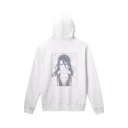 『BLEACH 千年血戦篇』朽木白哉 lette-graph バックプリントパーカーユニセックス