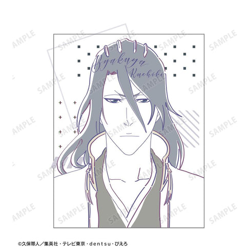 『BLEACH 千年血戦篇』朽木白哉 lette-graph バックプリントパーカーユニセックス