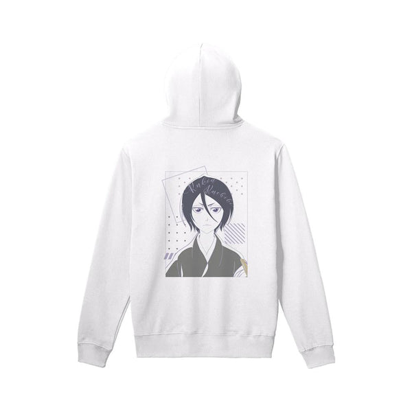 『BLEACH 千年血戦篇』朽木ルキア lette-graph バックプリントパーカーユニセックス