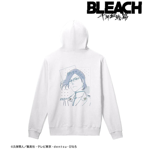 『BLEACH 千年血戦篇』石田雨竜 lette-graph バックプリントパーカーユニセックス