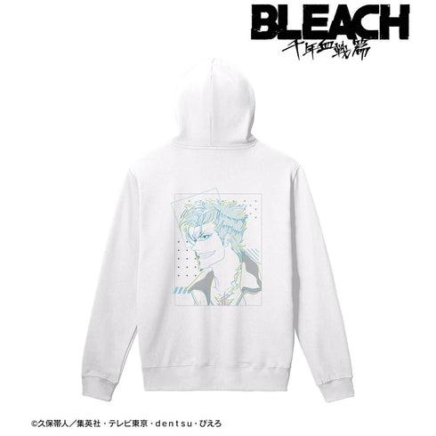『BLEACH 千年血戦篇』グリムジョー・ジャガージャック lette-graph バックプリントパーカーユニセックス