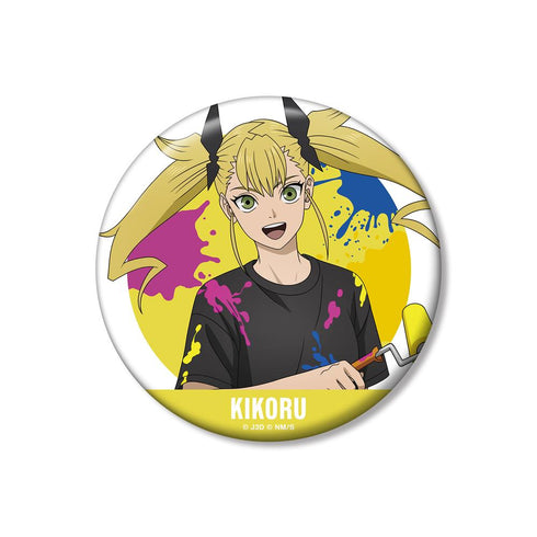 『怪獣8号』描き下ろし 四ノ宮キコル ペイントスタイルver. 100mm缶バッジ