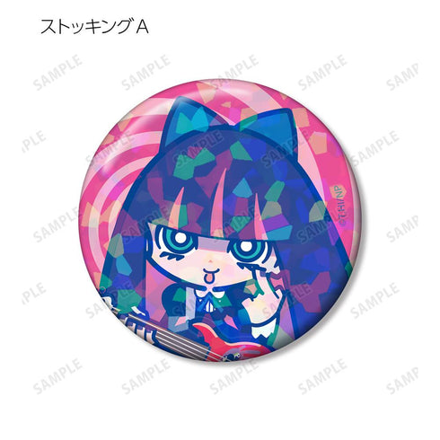 『New PANTY & STOCKING with GARTERBELT』F*Kaoriさんイラスト ロックver. トレーディングホログラム缶バッジ(単位/BOX)