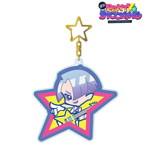 『New PANTY & STOCKING with GARTERBELT』F*Kaoriさんイラスト ポリエステル ロックver. BIGアクリルキーホルダー【202607再販】