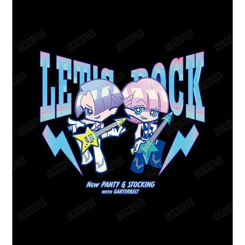 『New PANTY & STOCKING with GARTERBELT』F*Kaoriさんイラスト ポリエステル&ポリウレタン ロックver. BIGシルエットTシャツユニセックス【202607再販】