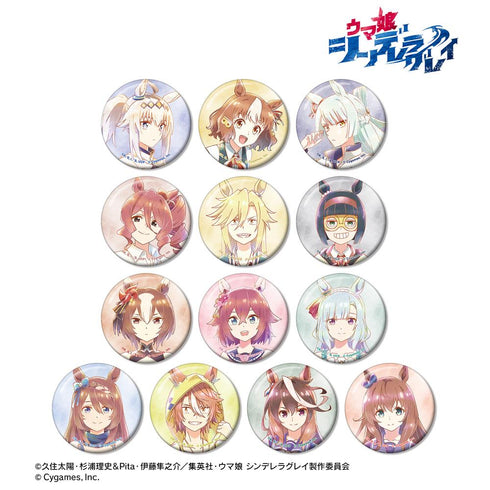 『ウマ娘 シンデレラグレイ』トレーディング Ani-Art aqua label 缶バッジ(単位/BOX)