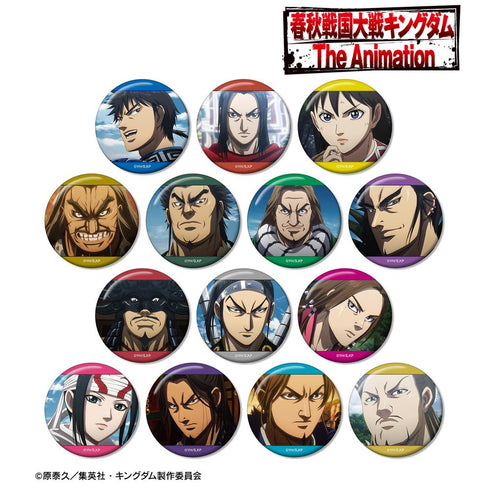 『キングダム』トレーディング場面写缶バッジ(単位/BOX)
