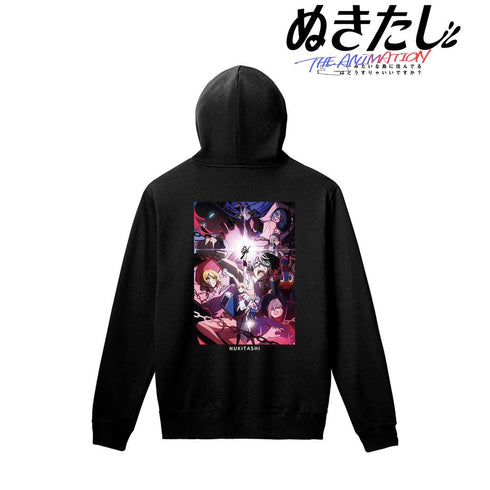 『ぬきたし THE ANIMATION』キービジュアル パーカーユニセックス【202512再販】