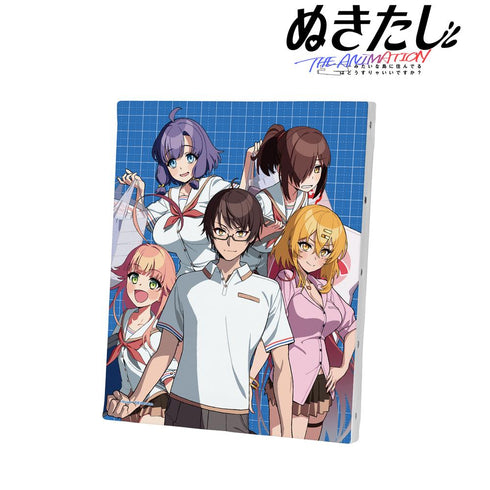 『ぬきたし THE ANIMATION』ティザービジュアル F3号キャンバスボード【202512再販】