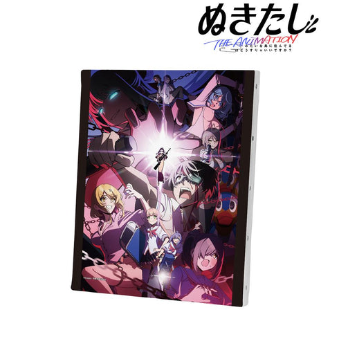 『ぬきたし THE ANIMATION』キービジュアル F3号キャンバスボード【202512再販】