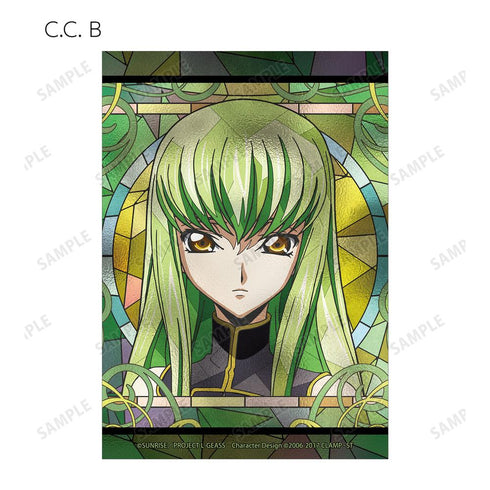 『コードギアス 反逆のルルーシュ』トレーディング Aure Glass ブロマイド(単位/BOX)