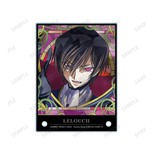 『コードギアス 反逆のルルーシュ』ルルーシュ Aure Glass A6アクリルパネル ver.A