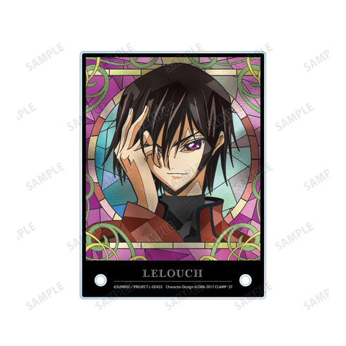 『コードギアス 反逆のルルーシュ』ルルーシュ Aure Glass A6アクリルパネル ver.B