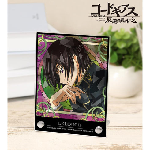 『コードギアス 反逆のルルーシュ』ルルーシュ Aure Glass A6アクリルパネル ver.C