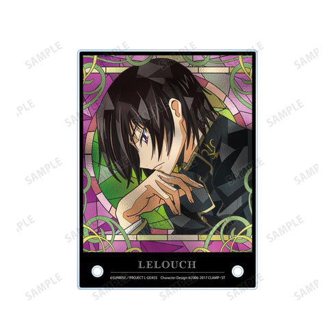 『コードギアス 反逆のルルーシュ』ルルーシュ Aure Glass A6アクリルパネル ver.C