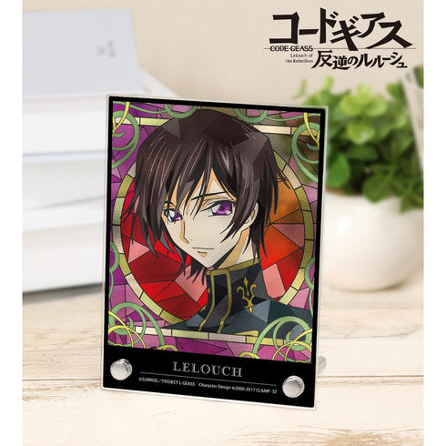 『コードギアス 反逆のルルーシュ』ルルーシュ Aure Glass A6アクリルパネル ver.D