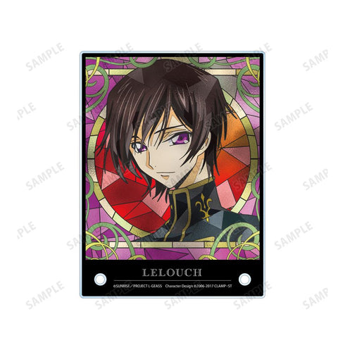 『コードギアス 反逆のルルーシュ』ルルーシュ Aure Glass A6アクリルパネル ver.D