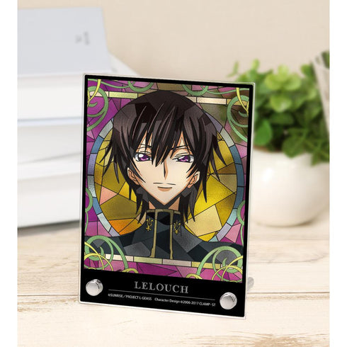 『コードギアス 反逆のルルーシュ』ルルーシュ Aure Glass A6アクリルパネル ver.E