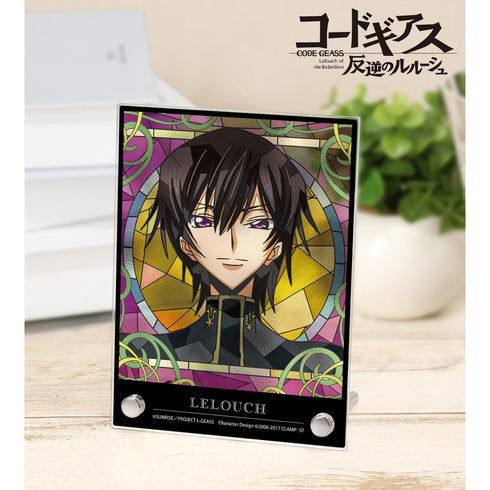 『コードギアス 反逆のルルーシュ』ルルーシュ Aure Glass A6アクリルパネル ver.E