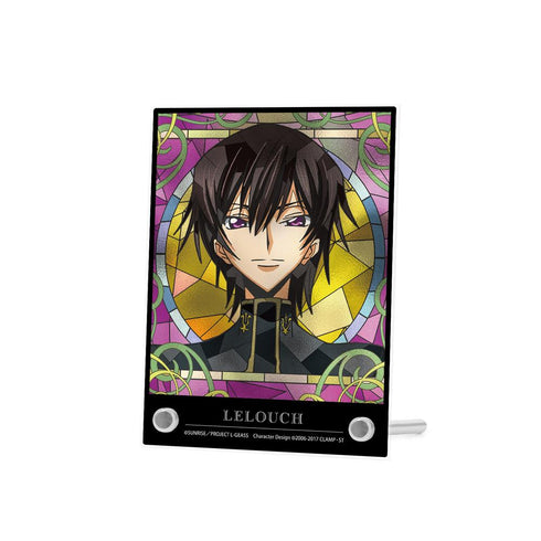 『コードギアス 反逆のルルーシュ』ルルーシュ Aure Glass A6アクリルパネル ver.E