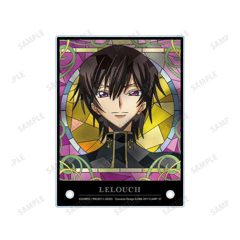 『コードギアス 反逆のルルーシュ』ルルーシュ Aure Glass A6アクリルパネル ver.E