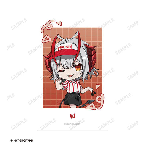 『アークナイツ【焔燼曙明/RISE FROM EMBER】』ちびキャラ アクティビティスタッフver. イラストカード4枚セット ver.A