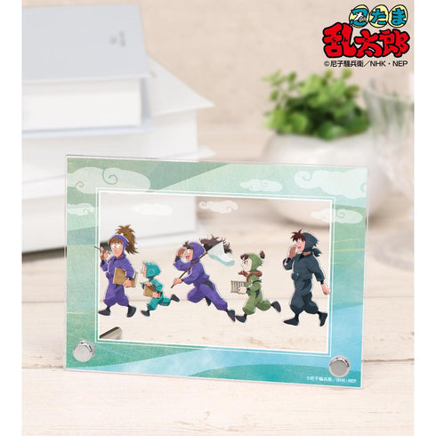 『忍たま乱太郎』描き下ろし 集合 みんなで歩むの段ver. 第2弾 A6アクリルパネル ver.A