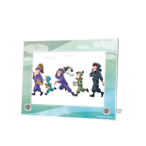 『忍たま乱太郎』描き下ろし 集合 みんなで歩むの段ver. 第2弾 A6アクリルパネル ver.A