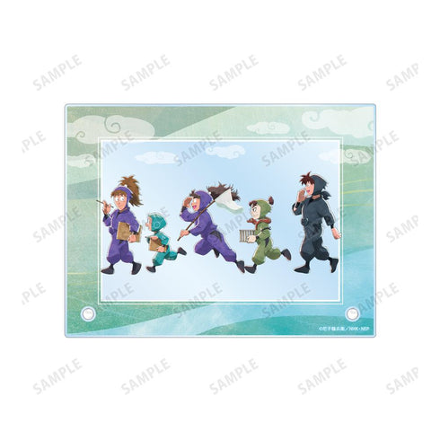 『忍たま乱太郎』描き下ろし 集合 みんなで歩むの段ver. 第2弾 A6アクリルパネル ver.A