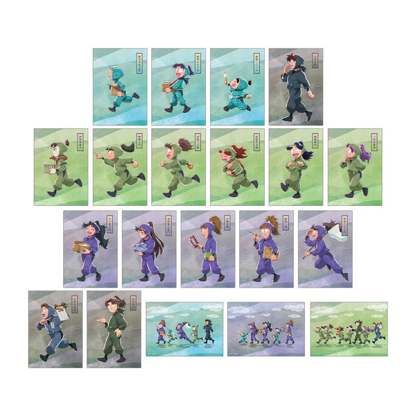 『忍たま乱太郎』描き下ろし みんなで歩むの段ver. 第2弾 トレーディングブロマイド(単位/BOX)