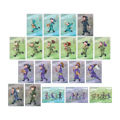 『忍たま乱太郎』描き下ろし みんなで歩むの段ver. 第2弾 トレーディングブロマイド(単位/BOX)【202608再販】