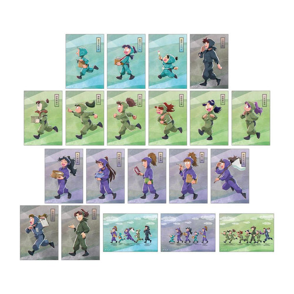 『忍たま乱太郎』描き下ろし みんなで歩むの段ver. 第2弾 トレーディングブロマイド(単位/BOX)【202608再販】