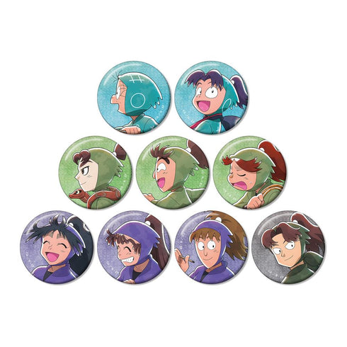『忍たま乱太郎』描き下ろし みんなで歩むの段ver. 第2弾 トレーディンググリッター缶バッジ ver.A(単位/BOX)
