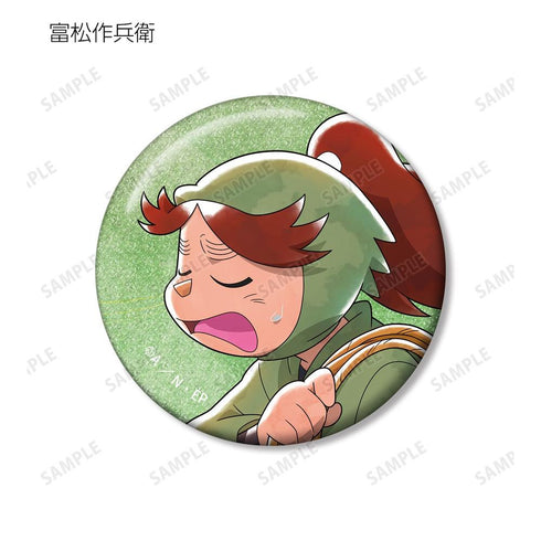 《忍者小丸子亂太郎》全新繪製「大家一起走」篇 ver. 第2彈 閃粉收藏徽章 ver.A(單位/盒)【202608 再版】
