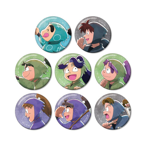 『忍たま乱太郎』描き下ろし みんなで歩むの段ver. 第2弾 トレーディンググリッター缶バッジ ver.B(単位/BOX)