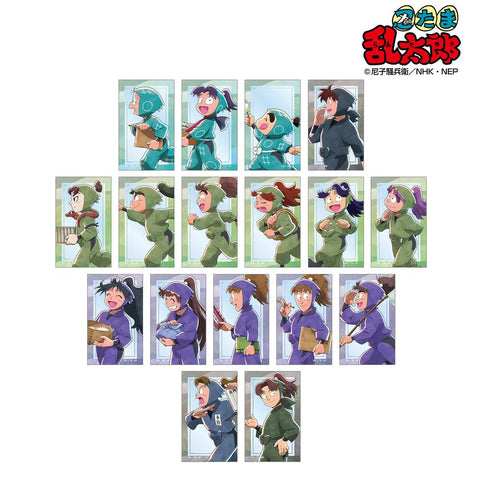 『忍たま乱太郎』描き下ろし みんなで歩むの段ver. 第2弾 トレーディングコンパクトクリアカード(単位/BOX)