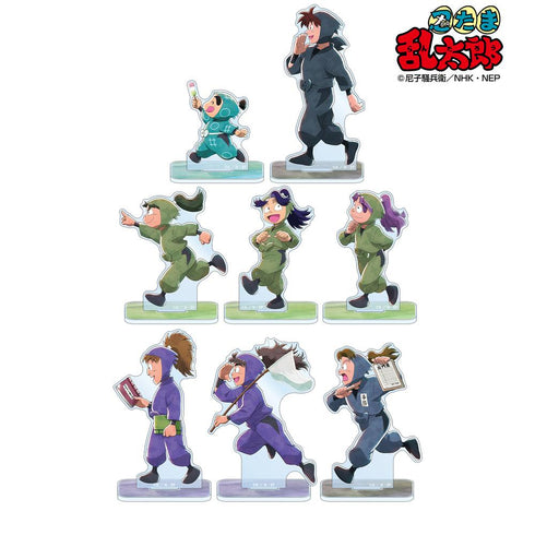 『忍たま乱太郎』描き下ろし みんなで歩むの段ver. 第2弾 トレーディングアクリルスタンド ver.B(単位/BOX)