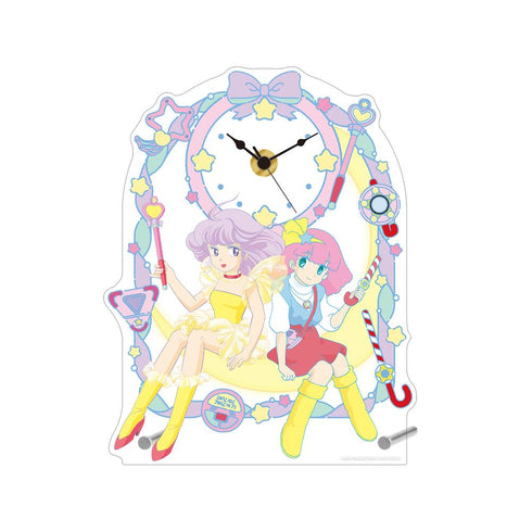 『クリィミーマミ×ミンキーモモコラボ』クリィミーマミ&ミンキーモモ ar-Unity アクリルスタンド時計