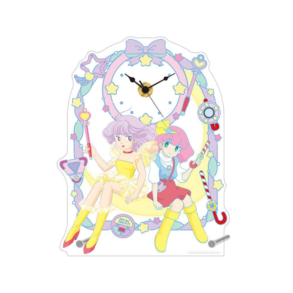 『クリィミーマミ×ミンキーモモコラボ』クリィミーマミ&ミンキーモモ ar-Unity アクリルスタンド時計