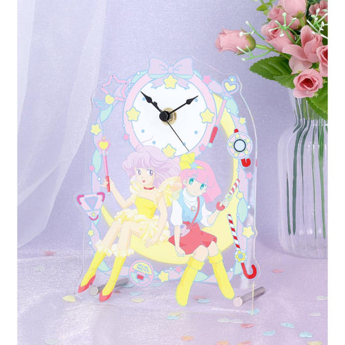 『クリィミーマミ×ミンキーモモコラボ』クリィミーマミ&ミンキーモモ ar-Unity アクリルスタンド時計